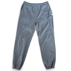 Vuori Boyfriend Lounge Jogger Pants in Flint Heather (Blue/Gray) - Medium/Large